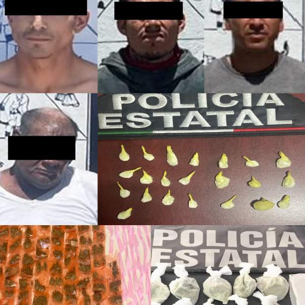 Incauta Policía Estatal narcótico en Cajeme y Guaymas